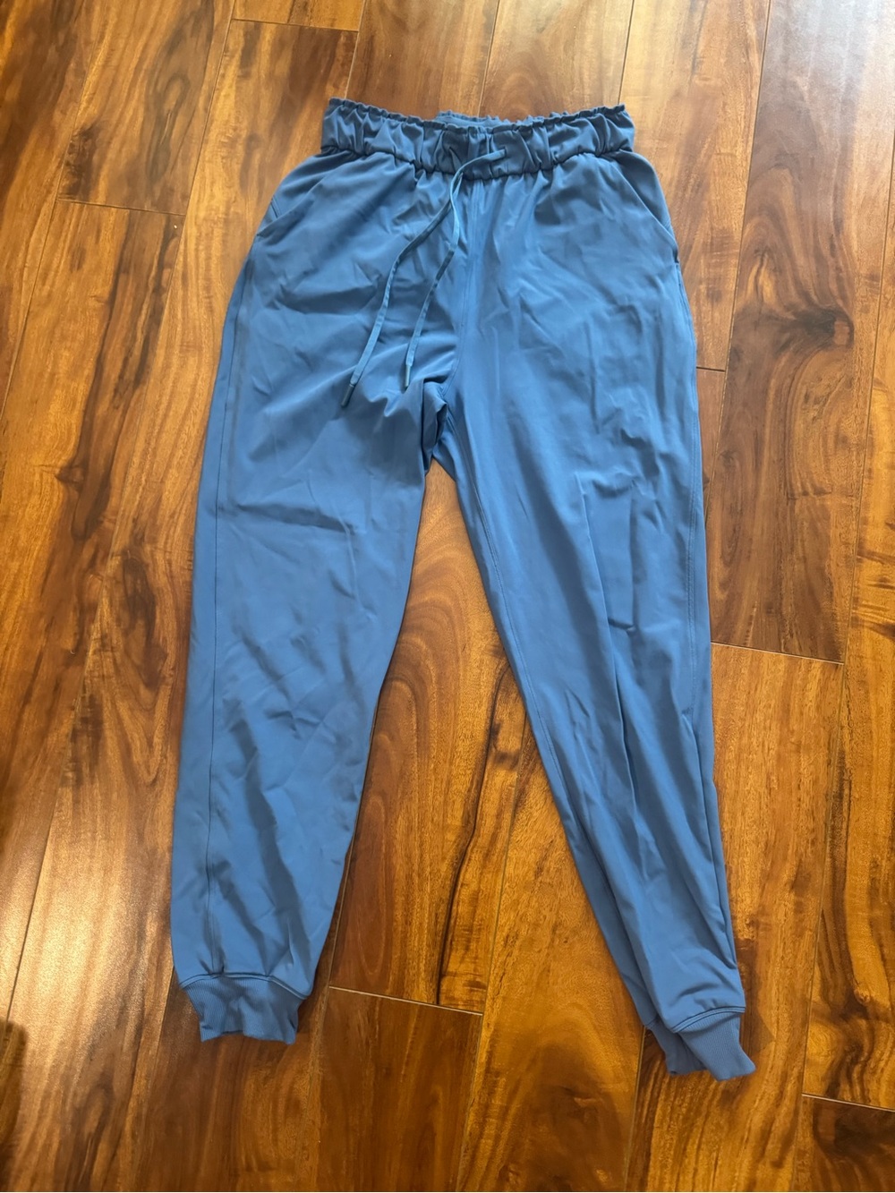 Lululemon Women’s  Blue Jogger Pants with Drawstring Waist